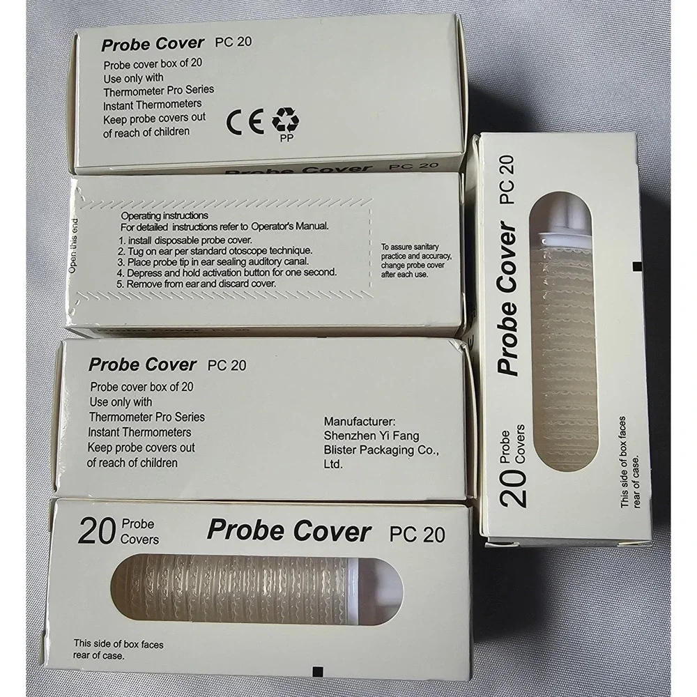 Lot Of 500 Therometer Disposable Probe Covers PC 20